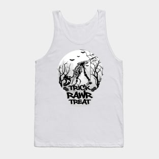 trick rawr treat halloween Tank Top